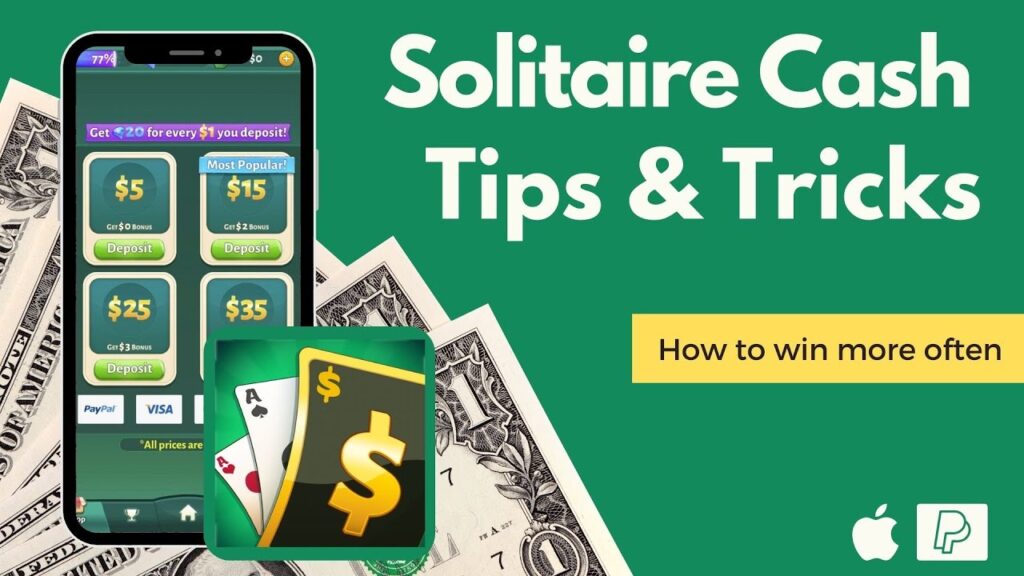 Solitaire Cash - Competitive solitaire game app with real money tournaments