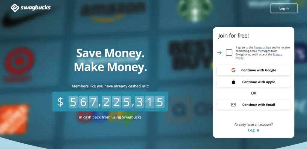 Swagbucks logo - Rewards app offering real money for gaming and online activities
