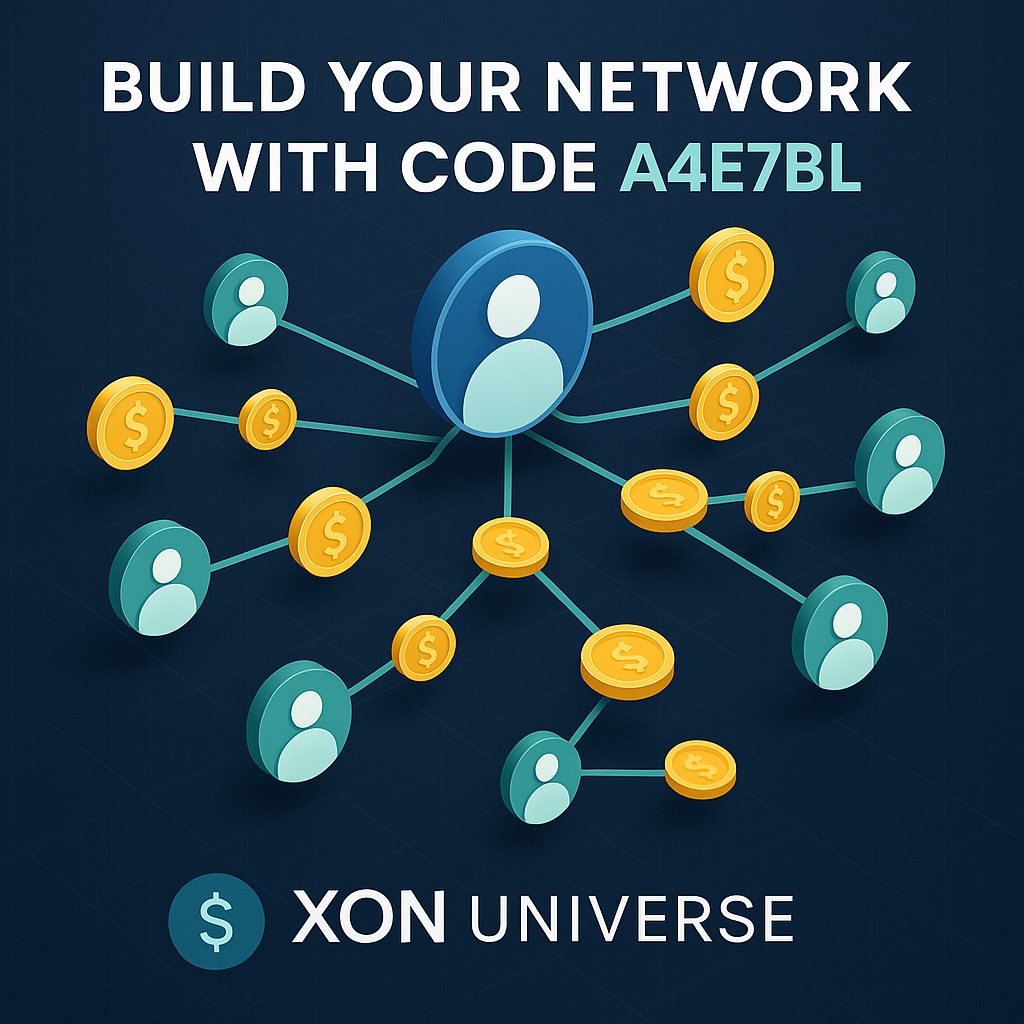 XON Universe - crypto mining ads