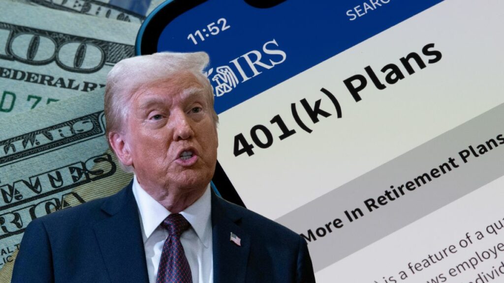 Trump administration crypto policy executive order signing ceremony with Bitcoin symbols
