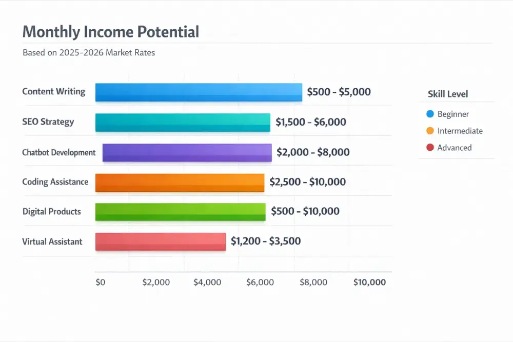 Monthly Income Potential Chart