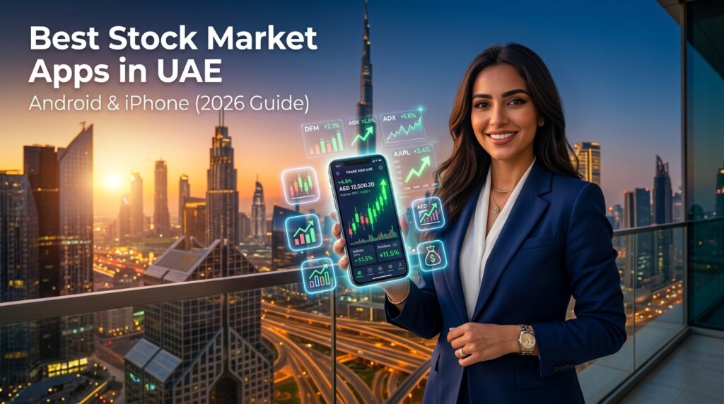 Best Stock Market Apps in UAE for Android & iPhone
