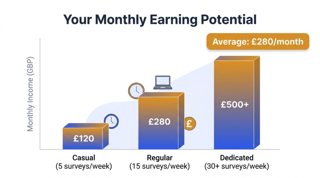paid-survey-sites-uk-Earnings Potential Visual