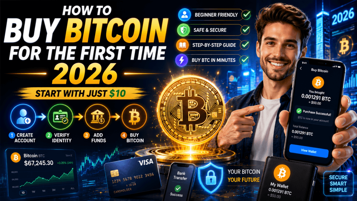 HOW TO BUY BITCOIN FOR THE FIRST TIME 2026