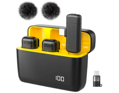 Wireless Mic with Noise Cancellation